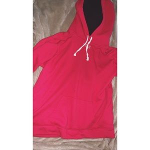 Sequin PINK fur hood